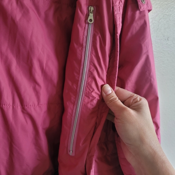 NILS Skiwear, Rose Pink Hooded Ski‎ Jacket Size 8 - Picture 5 of 12